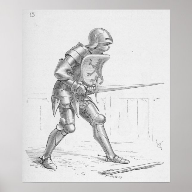 English Knight Poster (Vorne)