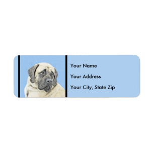 English Mastiff (Fawn) Malerei - Original Dog Art
