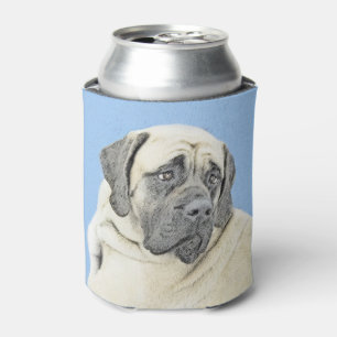 English Mastiff (Fawn) Malerei - Original Dog Art Dosenkühler