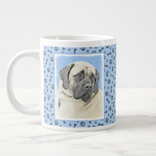 English Mastiff (Fawn) Malerei - Original Dog Art Jumbo-Tasse