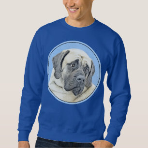 English Mastiff (Fawn) Malerei - Original Dog Art Sweatshirt