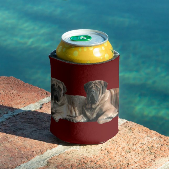English Mastiff Freunde Dosenkühler (In Situ Pool)