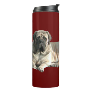 English Mastiff Freunde Thermosbecher