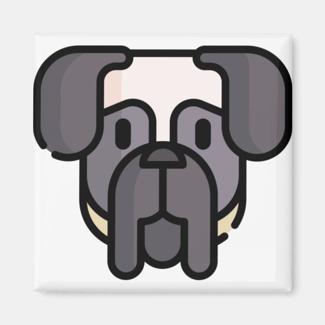 English Mastiff Magnet (Vorne)
