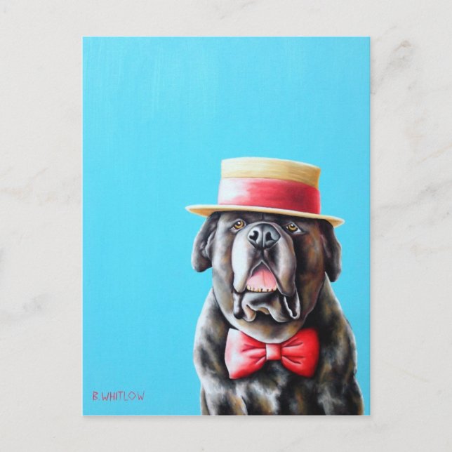 English Mastiff Postcard - Meathead Postkarte (Vorderseite)