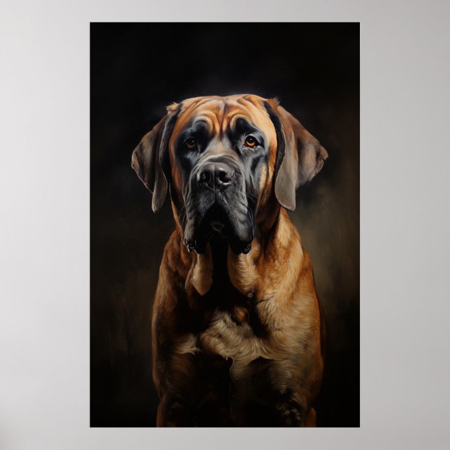 English Mastiff Poster (Vorne)