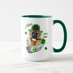 English Mastiff St Patricks Tasse