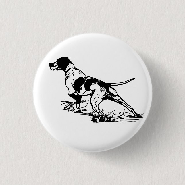 English Pointer Button (Vorderseite)