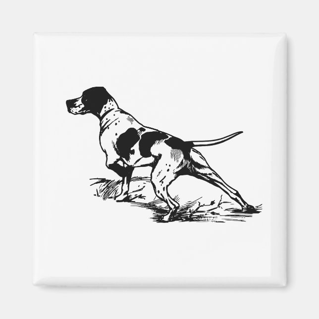 English Pointer Classic Magnet (Vorne)