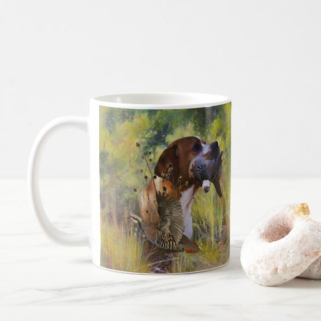 English Pointer Kaffeetasse (Mit Donut)