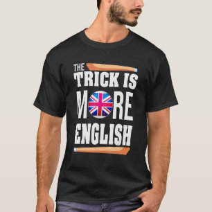 English Pool Player Billiards UK British Flag Pool T-Shirt