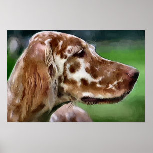 English Setter Art Prints Poster