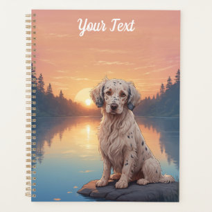 English Setter by Lake Planer
