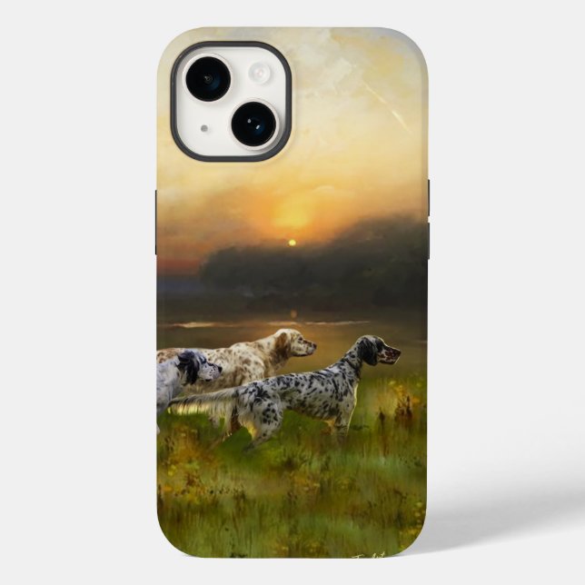 English Setter Case-Mate iPhone 14 Hülle (Rückseite)