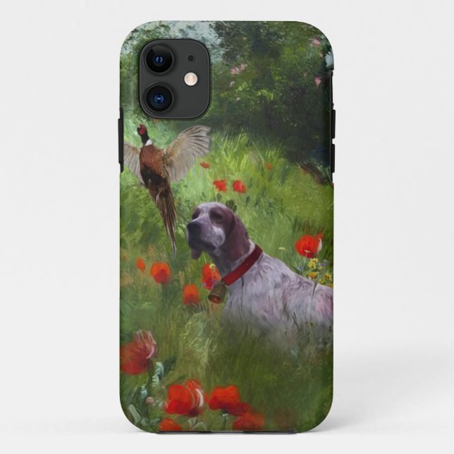 English Setter Case-Mate iPhone Hülle (Rückseite)