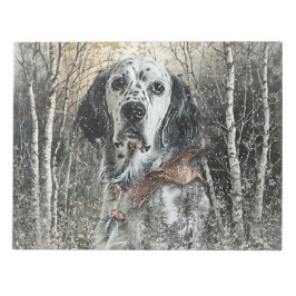 English Setter Notizblock