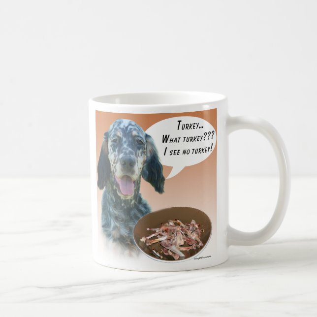 English Setter Türkei Kaffeetasse (Rechts)