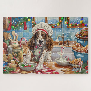 English Setter Weihnachtsbäckerei: Festliches Weih
