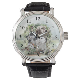 English Setters Armbanduhr