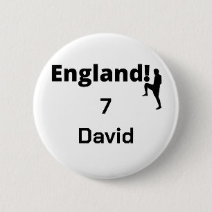 English Soccer Player anpassbar Button