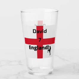 English Soccer Player anpassbar Glas