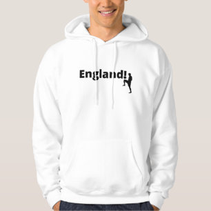 English Soccer Player anpassbar Hoodie