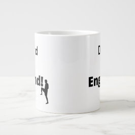 English Soccer Player anpassbar Jumbo-Tasse