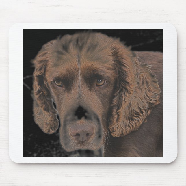 English Springer Hunde Mousepad (Vorne)