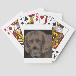 English Springer Hunde Spielkarten