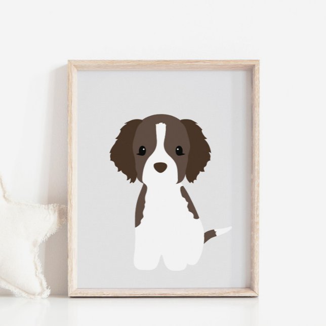English Springer Kinderzimmer & Kids Room Decor Po Poster (Von Creator hochgeladen)