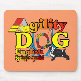 English Springer Spanel Agility Geschenke Mousepad