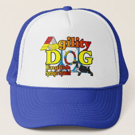 English Springer Spanel Agility Geschenke Truckerkappe