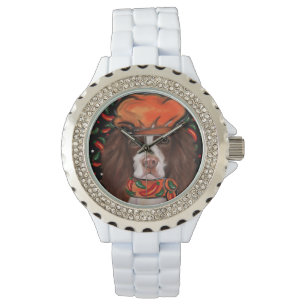 English Springer Spanel Armbanduhr