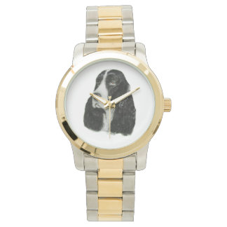English Springer Spanel Armbanduhr