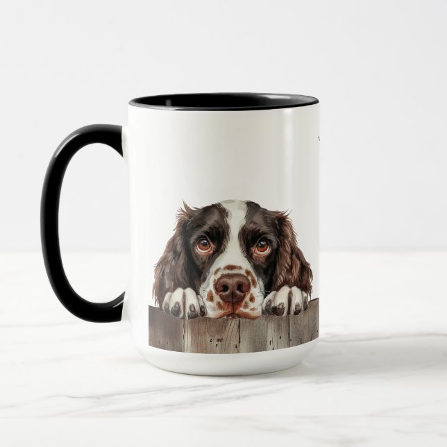 English Springer Spanel Dog Tasse (Links)