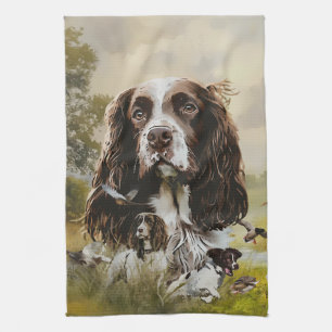 English Springer Spanel Geschirrtuch
