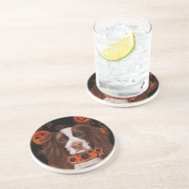 English Springer Spanel Getränkeuntersetzer