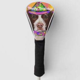 English Springer Spanel Golf Headcover