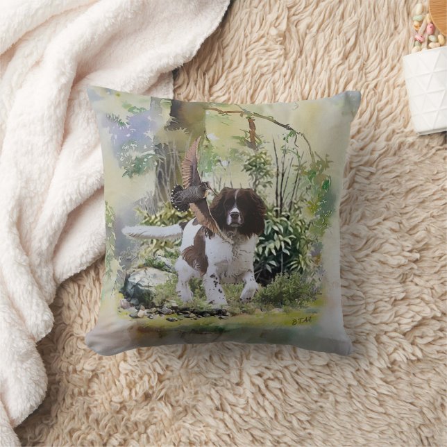 English Springer Spanel Kissen (Decke)