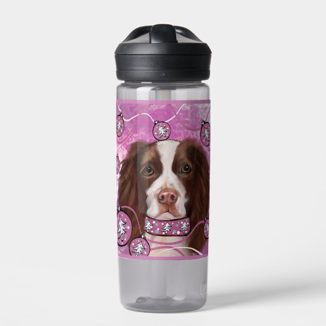 English Springer Spanel Trinkflasche (Vorderseite)