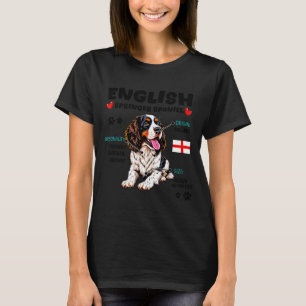 English Springer Spaniel Besitzer Lustiger Hundebe T-Shirt