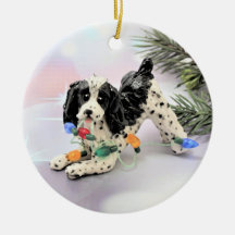 English Springer Spaniel Dog Christmas Ornament