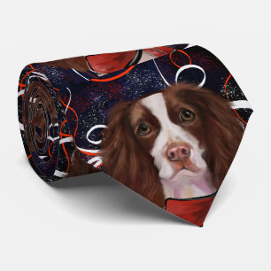 ENGLISH SPRINGER SPANIEL KRAWATTE