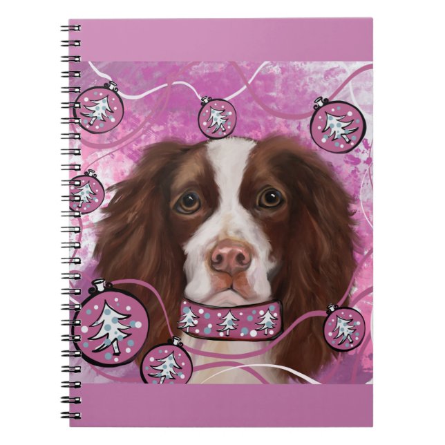 ENGLISH SPRINGER SPANIEL NOTIZBLOCK (Vorderseite)