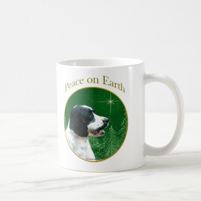 English Springer Spaniel Peace Kaffeetasse (Rechts)