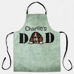English Springer Spaniel Personalisiert Vater Schü Schürze
