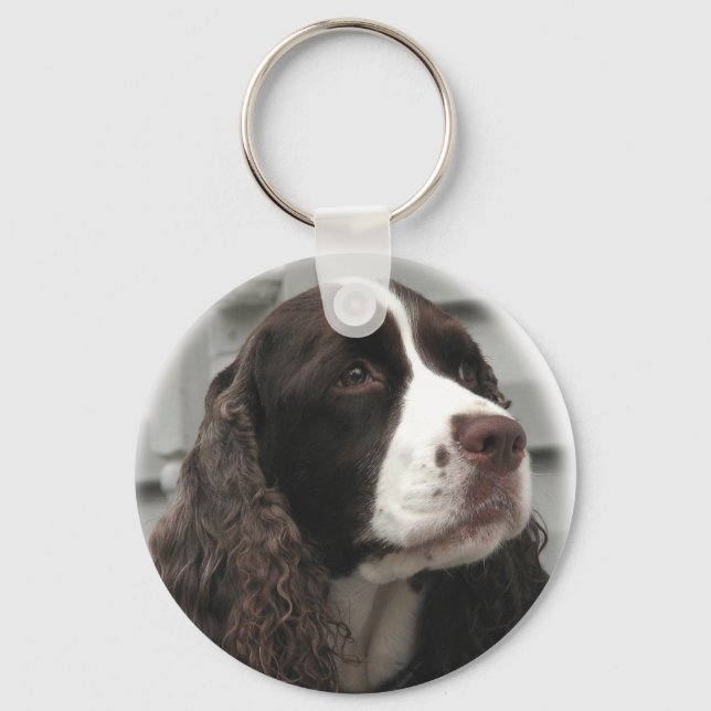 English Springer Spaniel Schlüsselanhänger (Vorderseite)