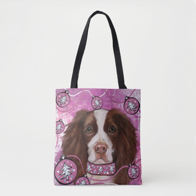 ENGLISH SPRINGER SPANIEL TASCHE (Vorderseite)