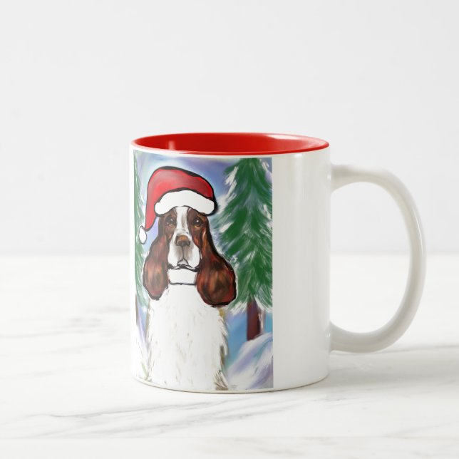 ENGLISH SPRINGER SPANIEL ZWEIFARBIGE TASSE (Rechts)