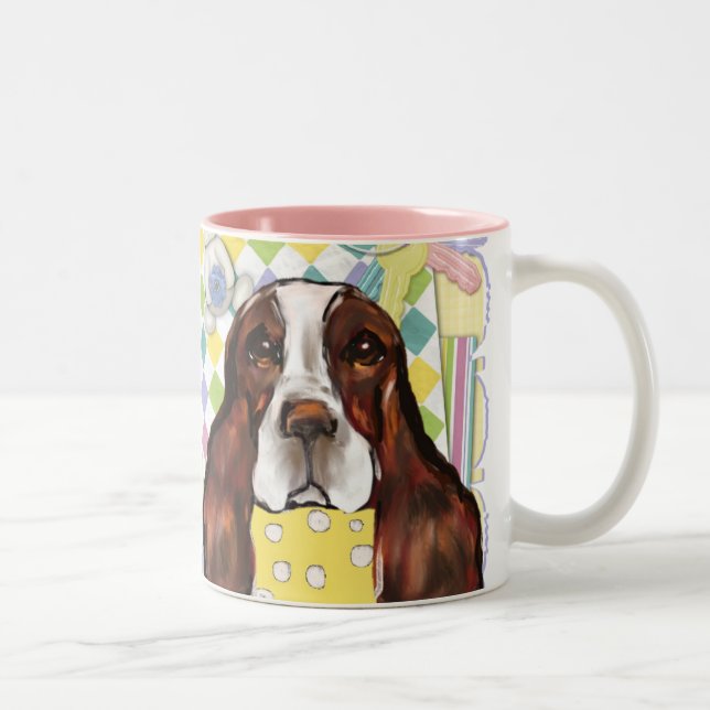 ENGLISH SPRINGER SPANIEL ZWEIFARBIGE TASSE (Rechts)